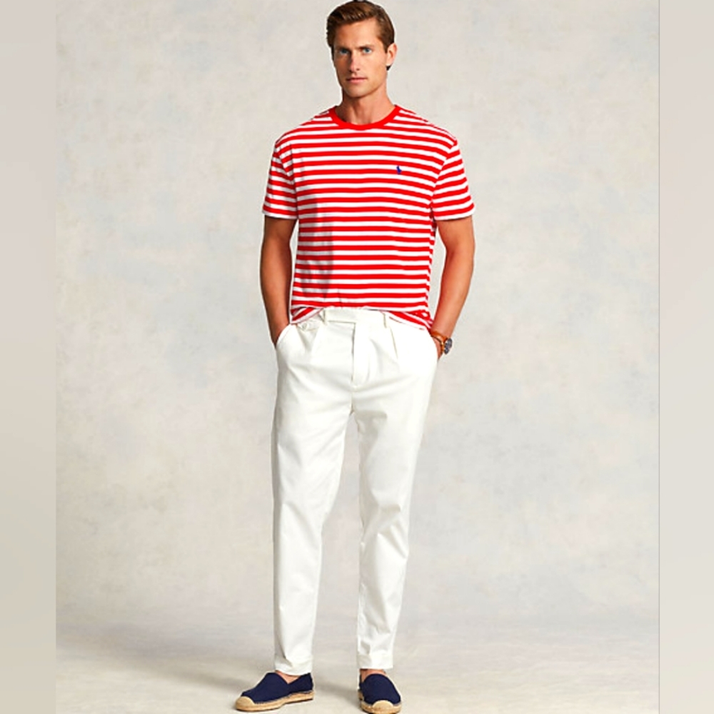 Polo by Ralph Lauren- Classic Fit Striped Jersey T-Shirt